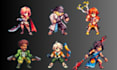 do pixel art characters, pixel art animation, pixel art sprite sheet, assets