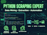 do python web scraping ocr data extraction and data mining with playwright csv