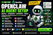 setup openclaw ai agent openai claude integration openclaw setup