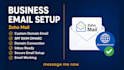 setup zoho mail, business email with domain setup spf dkim dmarc