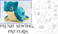 create custom sewing pattern for stuffed animal plush toy ready for production