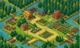 do pixel isometric tileset, isometric tilemap, isometric game map, game asset