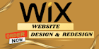 design wix website, redsign wix website and ecommerce store