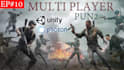 develop multiplayer unity game using photon, mirror or netcode