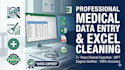 do professional medical data entry excel cleaning and academic research