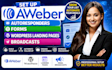 set up aweber autoresponder form wordpress landing page  broadcast