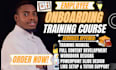 develop employee training courses for onboarding and staff performance