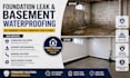 foundation leak basement waterproofing drainage water control