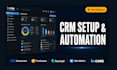do CRM setup automation for salesmate, freshsales, resimpli, rei reply, kvcore