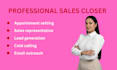 be your sales closer sales representative