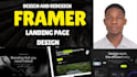 design framer website, fix framer website, framer landing page, framer home page