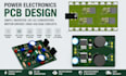 design pcb layout for high voltage power supply, motor driver, dc dc converters
