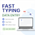 do typing, data entry and copy paste tasks