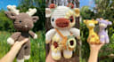 create custom step by step amigurumi crochet pattern and plush toy