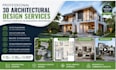 design 3d architectural site plan, floor plan, 3d visualization and walkthrough