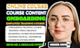 create onboarding training videos elearning course and sop manual
