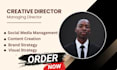 creative director design brand identity strategy social media