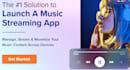 develop live streaming app video streaming music streaming app streaming website