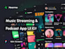 develop music streaming app, podcast app, radio streaming app, live streaming