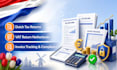 do dutch tax return, vat return netherlands with invoice tracking