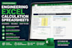 create engineering calculation spreadsheets in excel