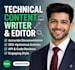 be your technical content writer