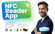 develop nfc reader app android IOS scan write uid smart card wallet loyalty tags