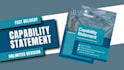 design a professional government contract capability statement