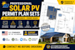 design solar pv permit plan sets and electrical drawings