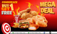design creative web store post, banner and promotion post