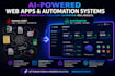 create ai powered web applications and automation systems