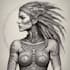 create a profesional tribal tattoo design