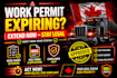 extend canada work permit for truck drivers fast