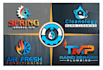 design a professional plumbing, hvac and cleaning logo