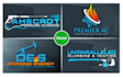 design a modern hvac and plumbing logo