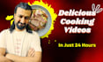 create delicious cooking video in just 24 hours