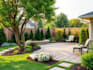 do backyard landscape design, patio, front yard design