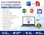 convert PDF, word, excel and images professionally