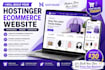 design hostinger ecommerce website hostinger website redesign hostinger SEO