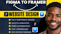 be your framer expert figma to framer website framer developer as framer expert