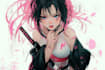 draw anime character in clean modern style