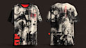 create unique streetwear, edgy, artsy tshirt designs