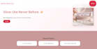 create mordern ai landing page design