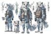 create high quality furry character illustrations