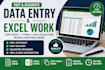 do data entry excel data entry copy paste invoice excel work