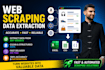 do web scraping data extraction and automation from any website