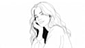 draw simple cartoon line art illustration