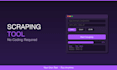 build a custom web scraping tool with gui