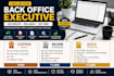 be your professional back office executive for data entry and admin work
