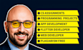 do cs assigned, cpp, java, python task web, app development flutter developer